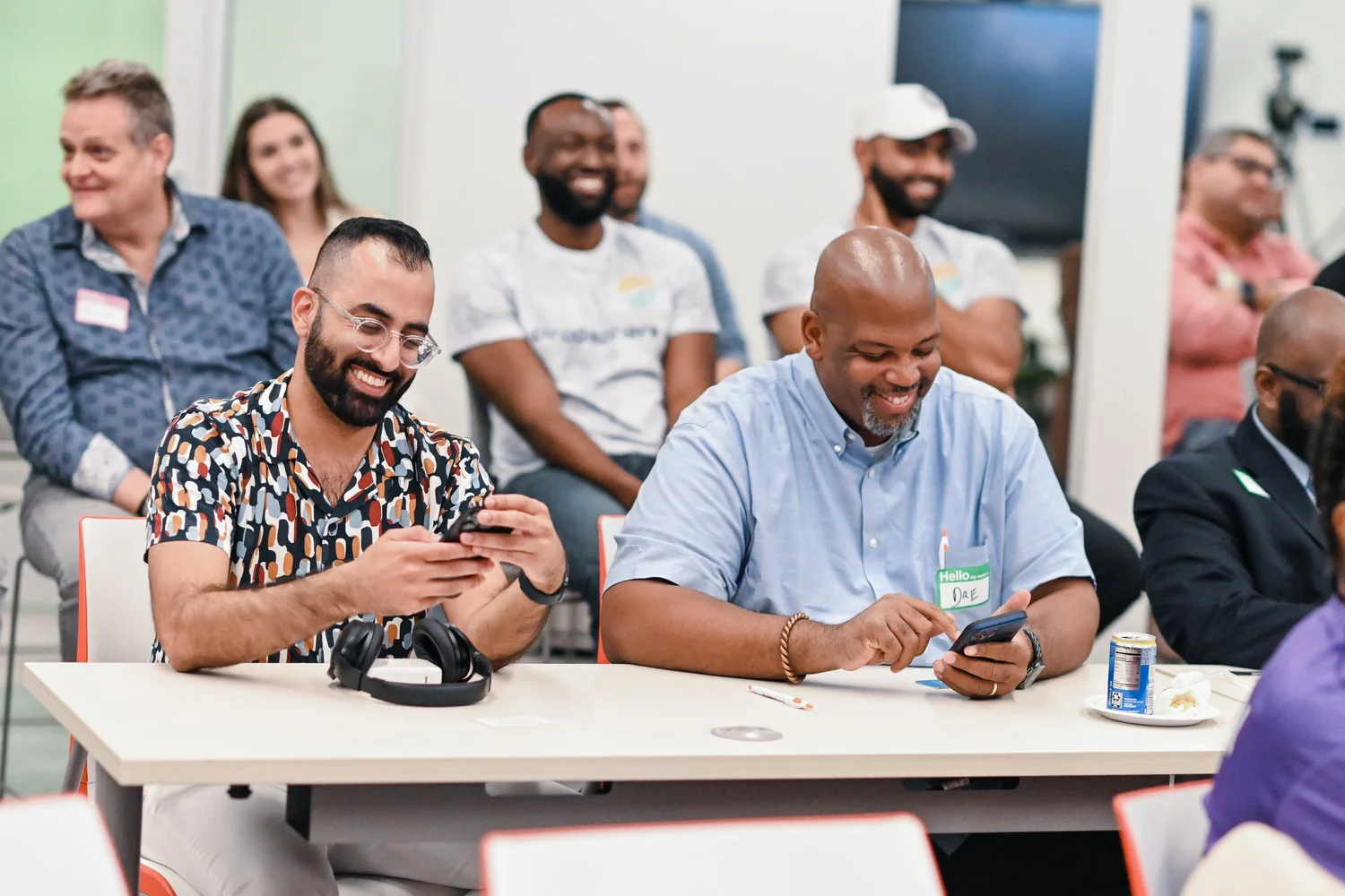 An in-person technical bootcamp session at Building Our Tech